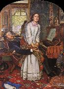 William Holman Hunt Unknown work oil on canvas